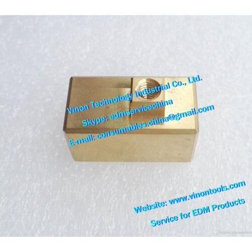 2pcs) edm Contact Support Set 200434002+100444750, Holder for Power Feed Contact 444.750,200.434.002 for ROBOFIL 230,330F,240,4