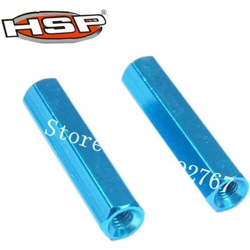 2Pcs/lot HSP 1/10 Spare Parts Tail Wing Post 06057 For RC 4WD Off-Road Car Truck 94166 94155 DESTRIER Backwash