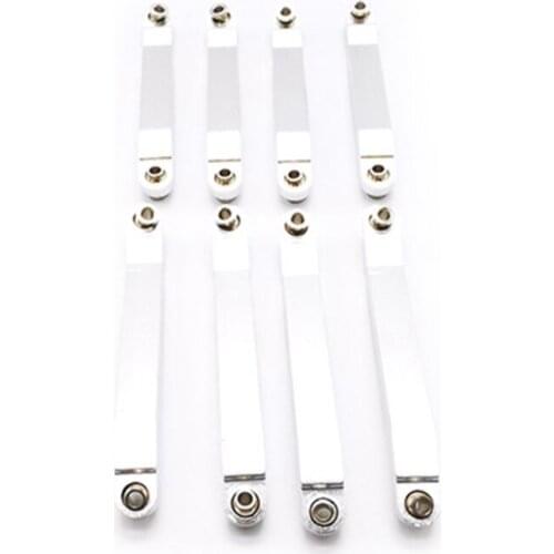 8Pcs Metal Ball Tie Connecting Rod Decorative Parts for MN D90 D91 D96 MN99 MN99S RC Crawler Upgrade Acces