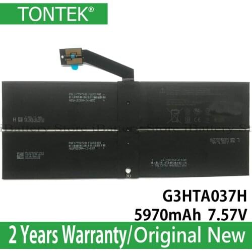 Genuine Original G3HTA037H Battery For Microsoft Surface Laptop 2 1782 Series 5970mAh 7.57V Battery Akku