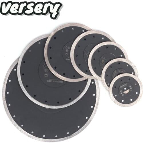 Versery Bore 22.23mm 105-300mm Hot Press Sintered Diamond Saw Blade Disc Cutting Tool For Tile Marble Ceramic Grainite Porcelain