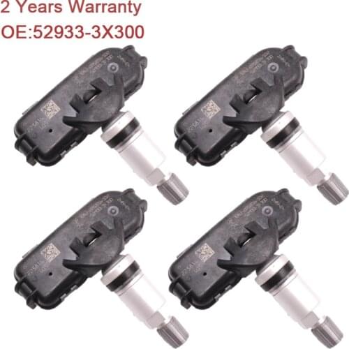 4PCS/Lot Tyre Pressure Sensor Tire Monitor Sensors TPMS For Hyundai Elantra 2010-2014 529333X300 52933-3X300