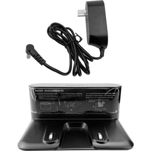 For 360 s6 sweeper vacuum cleaner accessories battery charging station and power adapter replacement robot spare parts