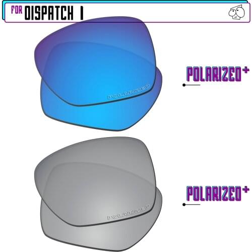 EZReplace Polarized Replacement Lenses for - Oakley Dispatch 1 Sunglasses - Sir P Plus-BluePPlus