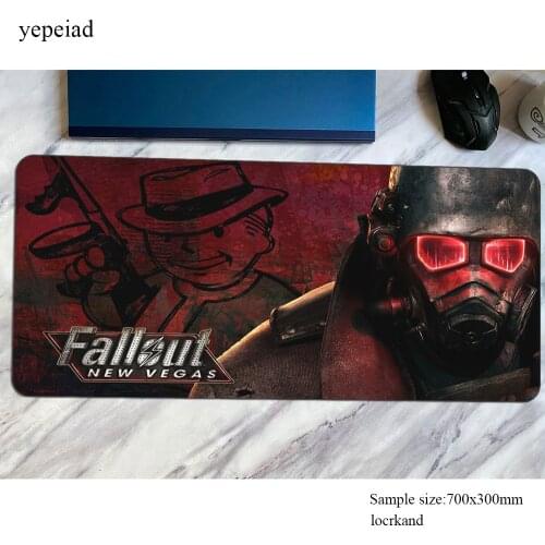 Fallout mats Christmas gifts gaming mouse pad big 700x300x4mm keyboard mousepad Xxl notebook gamer accessories padmouse mat