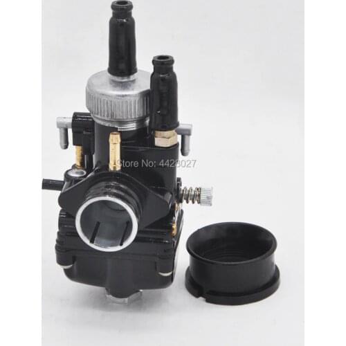 17mm 19mm 21mm Racing Carburetor black carb with air intake for Dellorto PHBG DIO JOG 50cc 90cc BWS100 for Puch Yamaha Zuma