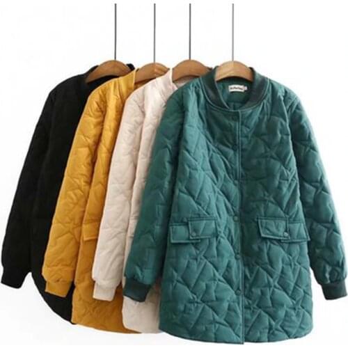 Jacket Spring Autumn 2021 Collection Women Coat Arm bag design Short parkas Womens jackets Thin Cotton outwear