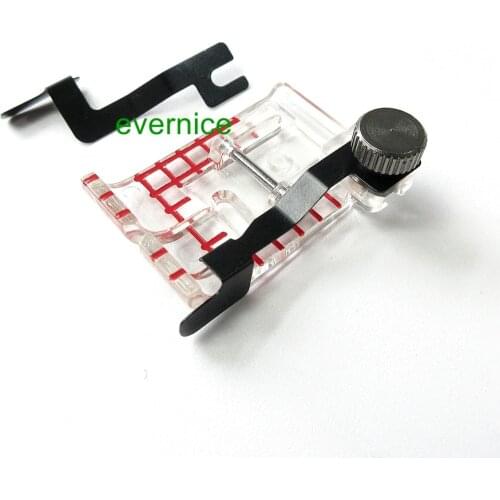 Clear View Quilting Foot & Guide for Elna eXcellence Janome Memory Craft Skyline