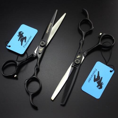 6 Professional Hair Salon Structure Scissors Set Cutting Barber Haircut Thinning Shear Scissors Hairdressing Hair Tools Scissors