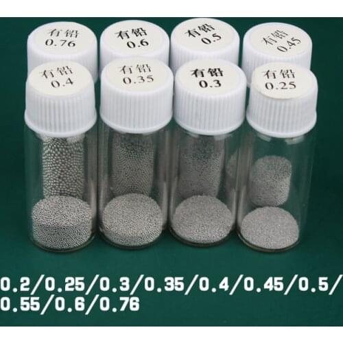 PMTC BGA Solder Ball 25K 0.2mm 0.25mm 0.3mm 0.35mm 0.4mm 0.45mm 0.5mm 0.55mm 0.6mm 0.65mm 0.76mm Leaded Tin Solder Balls