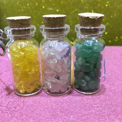 Natural degaussing crystal gravel gift set natural crystal reiki healing as gift