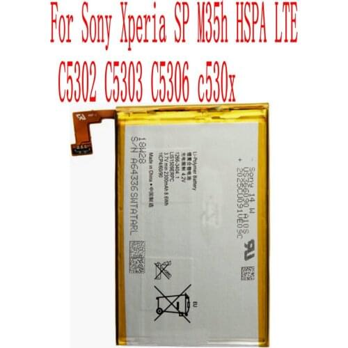 High Quality 2300mAh LIS1509ERPC Battery For Sony Xperia SP M35h HSPA LTE C5302 C5303 C5306 c530x Cell Phone