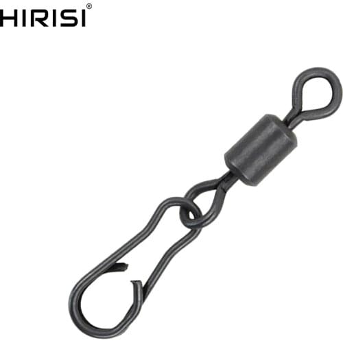 25 piece Carp fishing swivel with snaps interlock snap clips fishing hook snap Carp terminal tackle