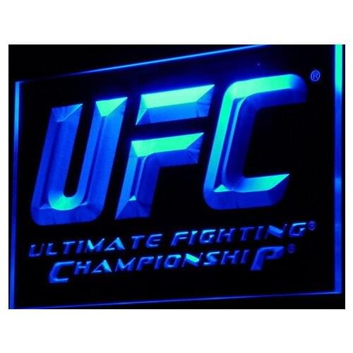 B346 Fight Championship LED Neon Light Signs with On/Off Switch 20+ Colors 5 Sizes to choose