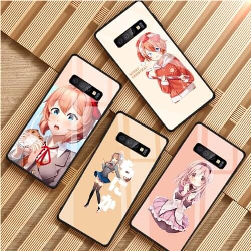 Literature Club Tempered Glass Phone Case For Samsung Galaxy S8 S9 S10 S20 PLUS J8 J6 J4 2018 NOTE 8 9 10