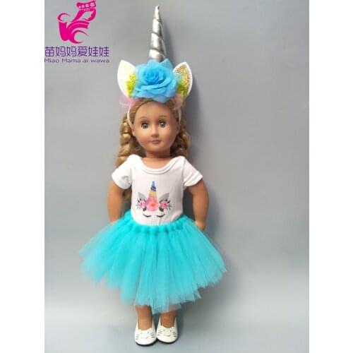 18 Inch Doll Clothes Set for 43cm Babies Doll Tutu Dress Doll Clothes for 17 Inch Doll Coat Drop Shipping
