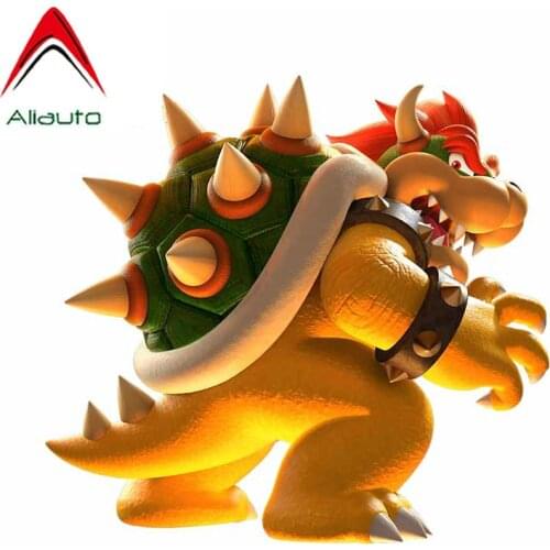 Personality Car Stickers for Bowser Super Mario Material Waterproof Decal Graffiti Occlusion Scratch Decor 13cm X 12cm
