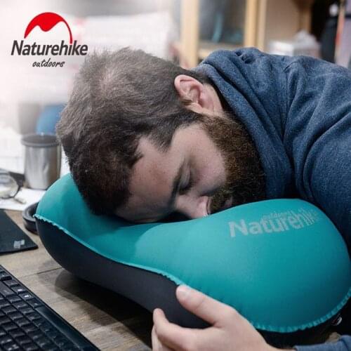 Naturehike Aros Portable Office Travel Inflatable TPU Air Pillow for Lunch Break Camping Sleeping NH17T013-Z