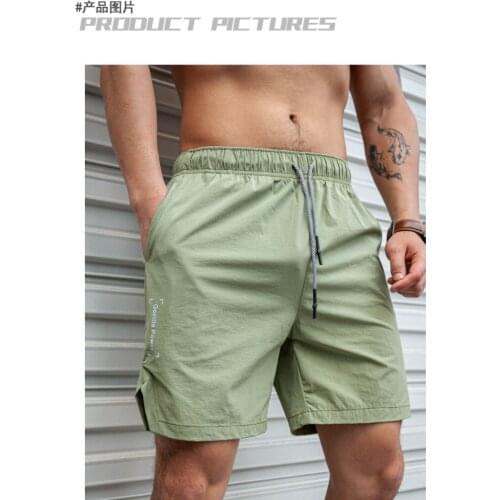 New Summer Shorts Men Fashion Branda shorts Breathable Male Casual Shorts Comfortable Plus Size Fitness Bodybuilding Mens Shorts