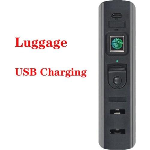 Smart lock Luggage fingerprint Lock fingerprint safe lock Travel Trolley Embedded Leather Bag Fingerprint Lock