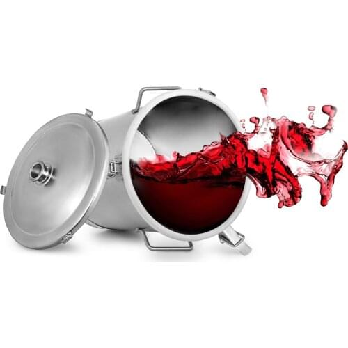 15L Stainless Steel Beer Wine Fermenter Beer In-Vessel Brew Bucket