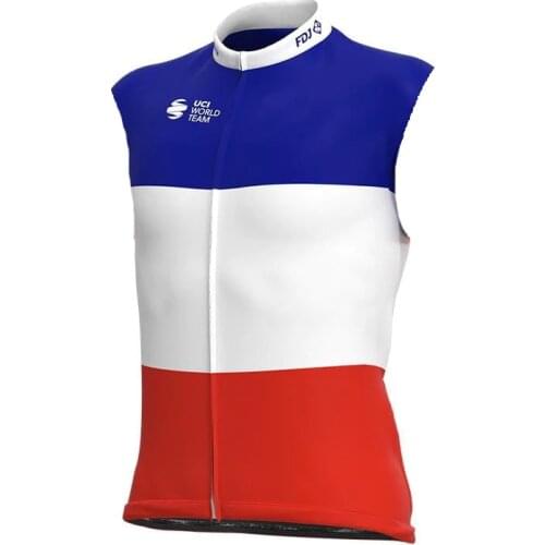 WINDSTOPPER WINDOF 2021 GROUPAMA FDJ TEAM 3 COLORS ONLY CYCLING GILET SLEEVLESS VEST JERSEY WEAR ROPA CICLISMO