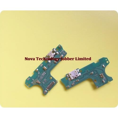 Wyieno For Asus ZenFone Max M2 ZB633KL USB Dock Charging Port Charger Microphone Flex Cable Board + tracking