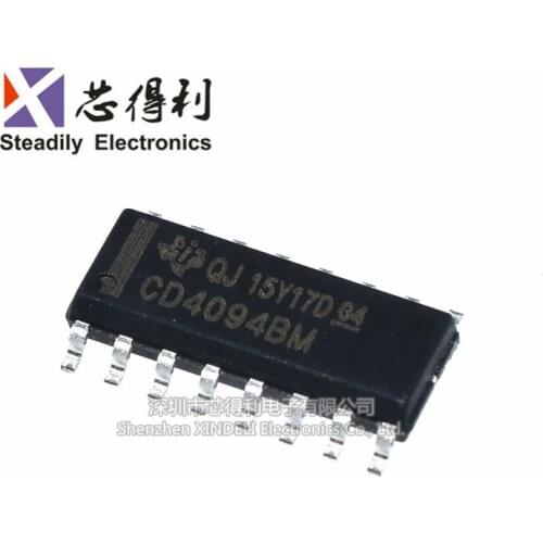 10pcs/lot Cd4094 Cd4094bm Sop-16 New Output Latch and Tri-State Control