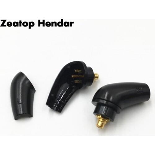 2Pairs Refined Version Earphone Male Plug Audio DIY Custom Splice Jack Adapter for XBA-H2 XBA-H3 Z5 Solder Wire Connector