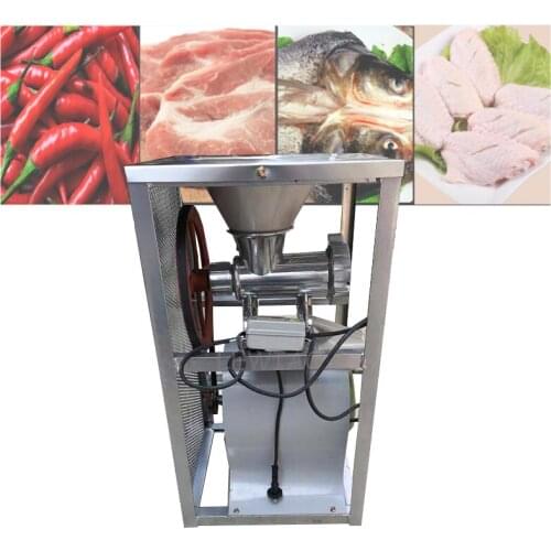 2021 New LB-32 Stainless Steel Meat Grinder 220V Automatic Bone Crusher Bone Crusher 150-180 kg/h