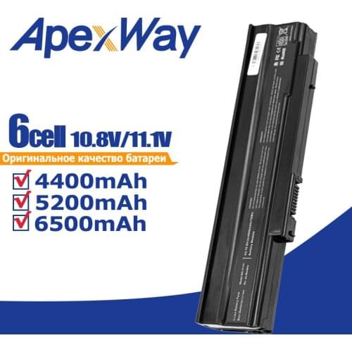 Apexway 6 Cells Laptop Battery for Acer Extensa 5235 5635 5635G 5635Z 5635ZG eMachines E528 E728 AS09C31 AS09C71