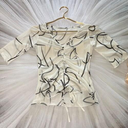 Ballet Dance Tops For Adult Classical Dance Costume Dancer Outfit Ballet Tutu Dancewear Stage Costume Designer Clothes JL2376