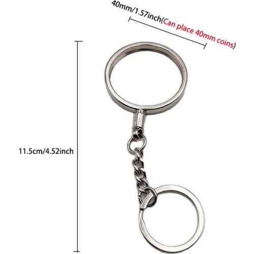 Coin keychain