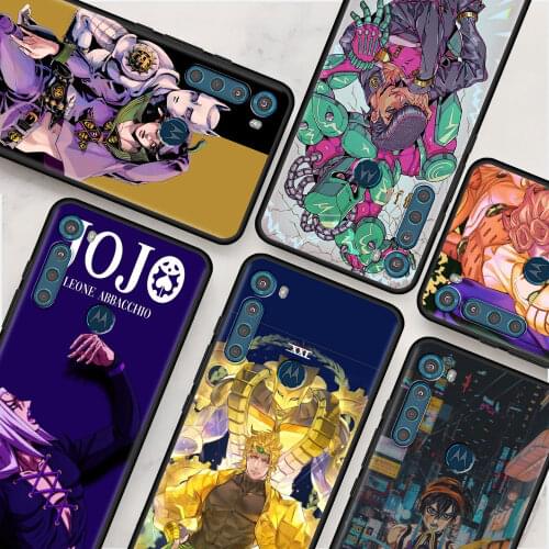 JoJo Bizarre Adventure Phone Case For Motorola Moto G8 G9 G10 G30Power Lite E6 E6S G6 G4 Play G5 One Fusion TPU Silicone Cover