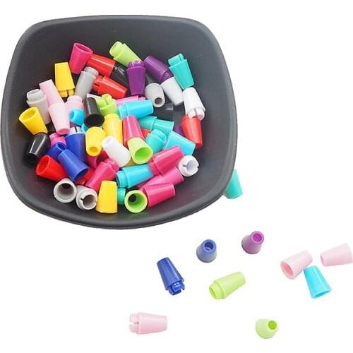 Chenkai 100 Pairs Breakaway Necklaces Plastic Clasps For DIY Baby Necklace Jewelry Making Lobster Bracelets Hook Clasp 13 color