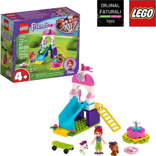 LEGO Friends Puppy Playground 41396 Starter Building Kit; Best Animal Toy Featuring Friends Character Mia (57 Pieces)