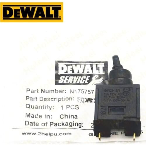 SWITCH for DEWALT DW811 DW810 DW803 N175757 Power Tool Accessories Electric tools part
