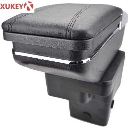 Car Armrest For Hyundai Accent RB Solaris 2011-2016 2012 2013 2014 2015 Centre Console Storage Box Arm Rest Rotatable