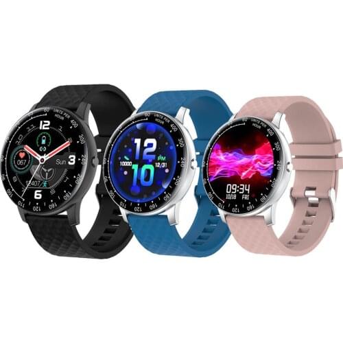 2020 Men Women Smart Watch Girls Fitness Tracker IP68 Waterproof Blood Pressure Heart Rate Sport Smartwatch Men for Android Ios