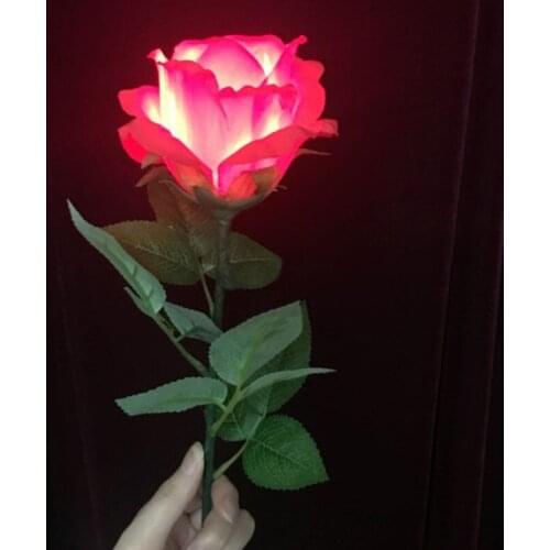 Light Rose - Remote Control Magic Tricks Stage Close Up Magia Mentalism Illusions Gimmick Props Magicians Bar Wedding