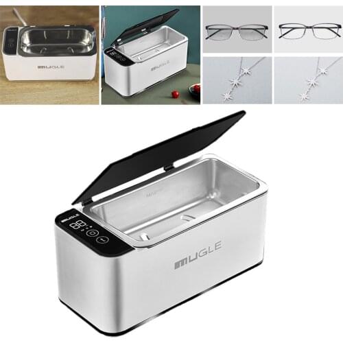 Ultrasonic Cleaner Bath Timer for Jewelry Parts Glasses Manicure Stones Cutters Razor Brush Ultrasound Cleaner