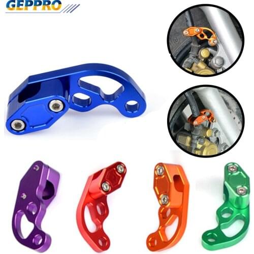 Universal Aluminum Modified motorcycle brake oil pipe clamps clip Brake Cable Tube Clamp For Yamaha For Honda For Harley