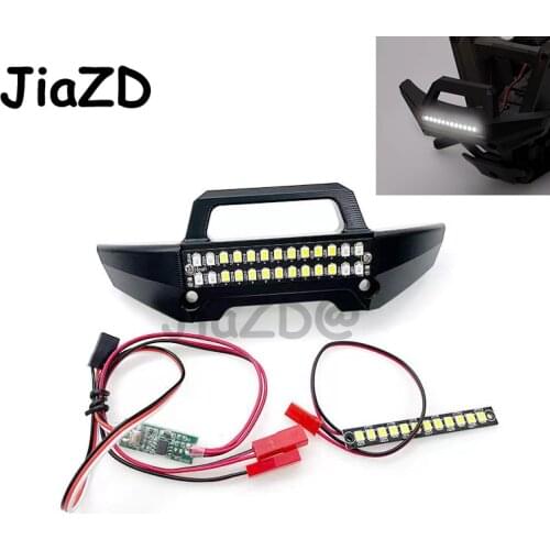 Highlight front and rear LED lights Rear bumper lights for Traxxas 1/10 MAXX Small X truck front bumper lights