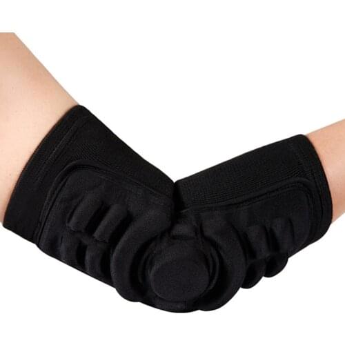 MTB Elbow Pads Guard Mountain Bike Cycling Riding Elbow Protection Supportor Skiing Motorcycle Downhill Protective Gears (Black)