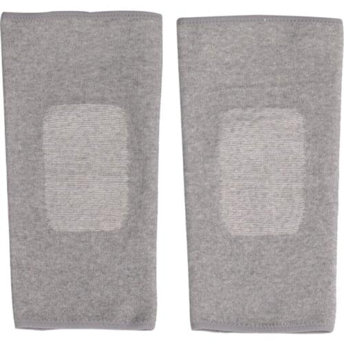 1 Pair Breathable Warm Knees Brace Sleeve Winter Knee Protector Wraps