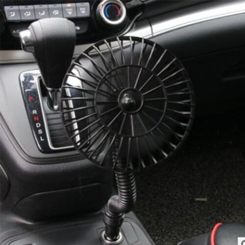 12V Mini Car Fan Cigarette Lighter Caravan Boat Vehicle Cooler