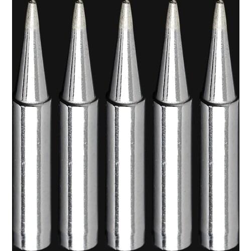 5Pcs Replacement Solder Soldering Iron Tip For Hakko 936 Station 900M-T-B