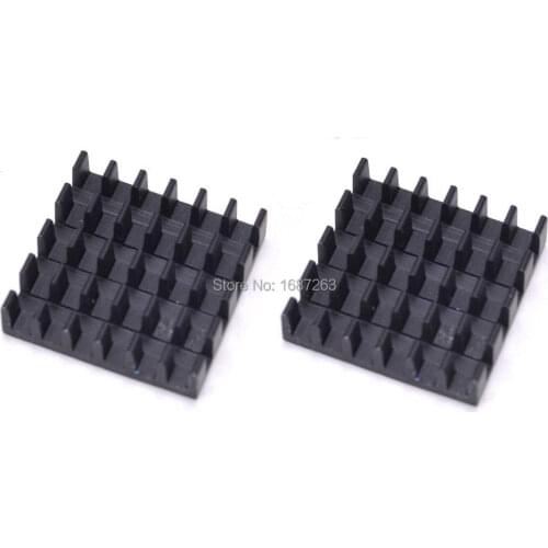2PCS 18.4*18.3*4.7mm Aluminum Heat Sink for TS5828 TS5823 FPV Transmitter For Quadcopter Mini Drone