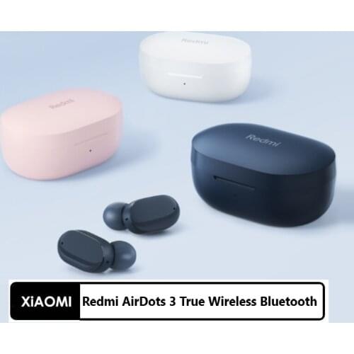 New Xiaomi Redmi AirDots 3 Mi True Wireless Bluetooth 5.2 Earphone Stereo Auto Link Smart Wear Touch Control Apt-X Adaptive
