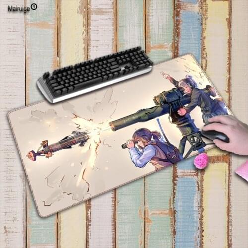 Anime Girl Large Mouse Pad with Wrist Pad Gamer Carpet Office Desk Pad Top Quality Desk Pad Desk Protective Cover Extended Pad